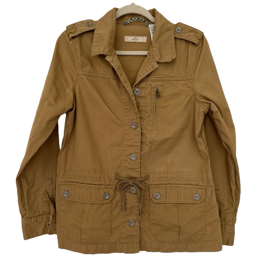 Levi’s Women's Tan Lightweight‎ Utility Jacket  Sz M